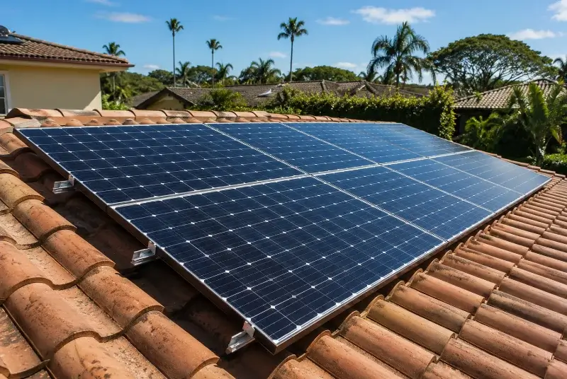 Installation de panneaux solaires à Villandraut